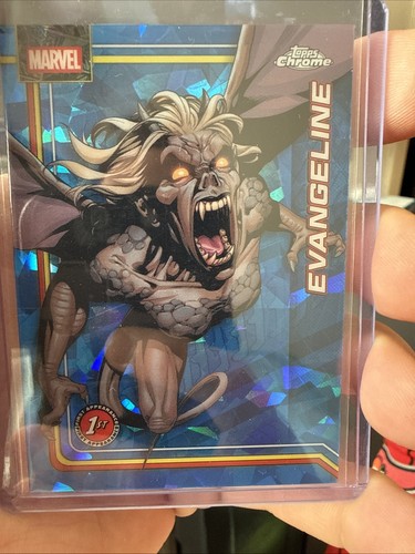Topps marvel chrome sapphire - topps,