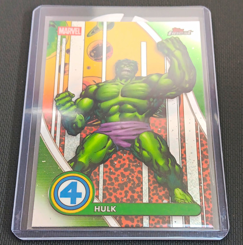 Topps finest marvel - hulk, #92