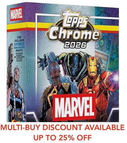 Topps marvel chrome 2026 - marvel,