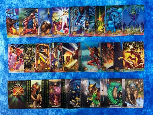 Men all chromium fleer - x-men:,