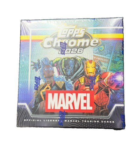 Topps chrome 2026 marvel - 2026,