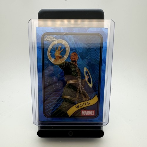 Wong topps chrome sapphire - wong,