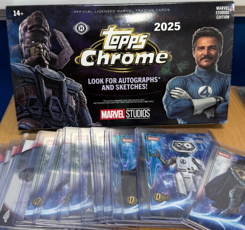 Topps marvel studios - marvel, chrome