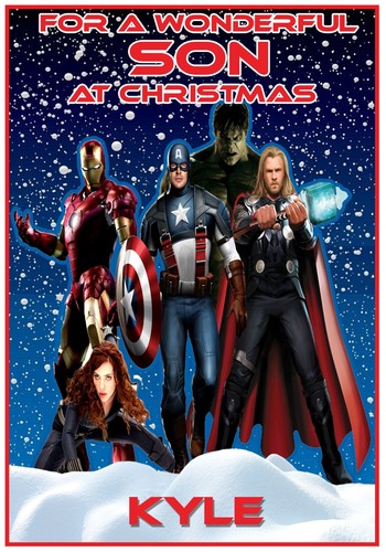 Personalised marvel avengers - personalised,