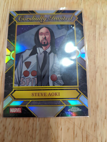 Topps chrome marvel - chrome,