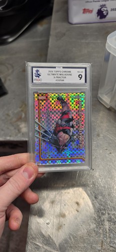 Topps chrome marvel numbered - chrome,