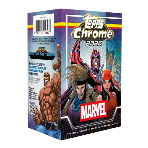 2026 topps chrome marvel - chrome®,
