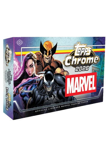 Topps marvel chrome 2026 - topps,