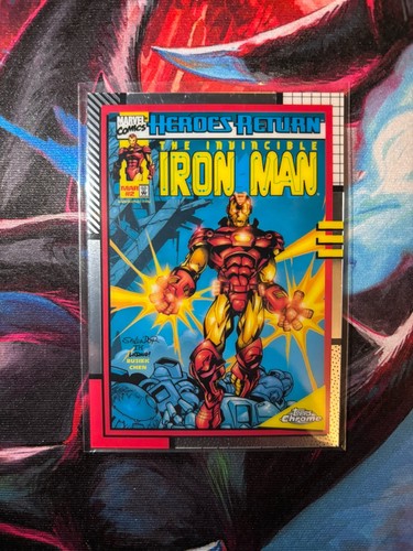 Topps marvel chrome 2024 - 2024, iron