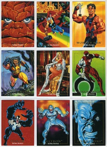 1992 marvel masterpieces base - marvel,