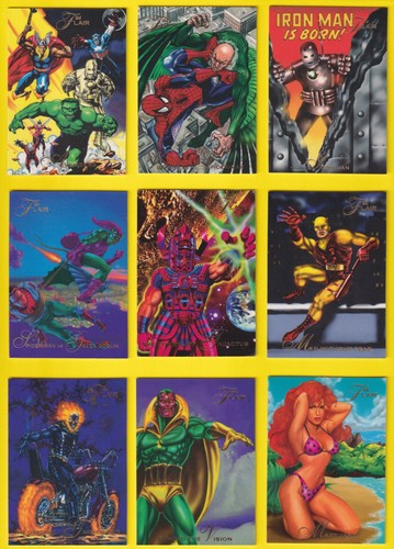 Marvel flair cards - marvel, (1994)