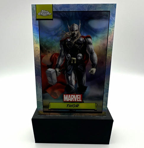 Topps chrome marvel thor - chrome,
