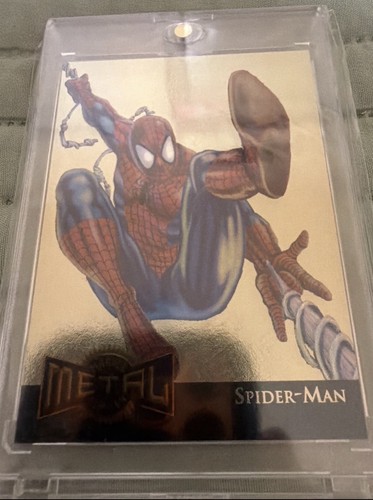 1995 marvel metal spider man - marvel, spider-man