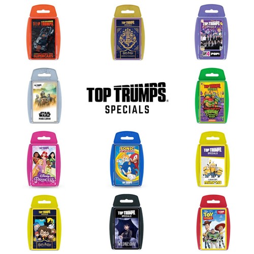 Top trumps specials cards - top,