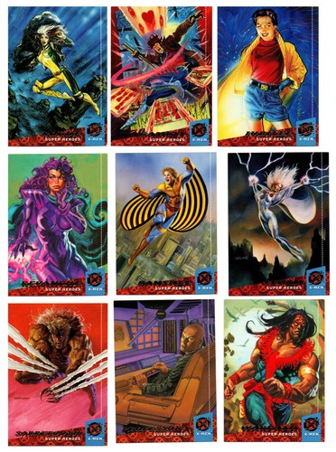 1994 fleer ultra men trading - fleer, x-men