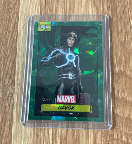 Topps chrome marvel havok 138 - marvel,