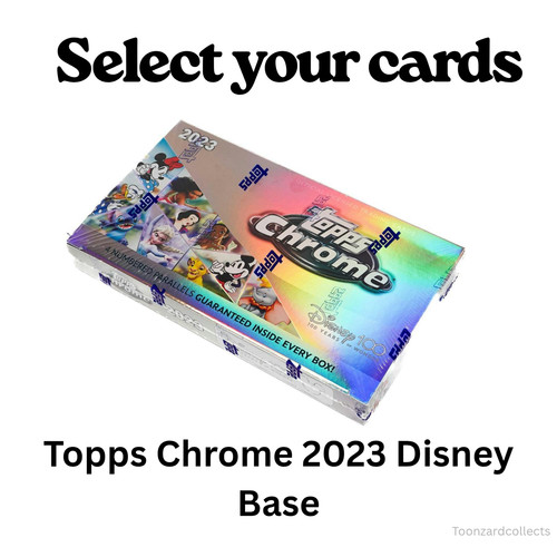 Topps chrome 2023 disney 100 - disney,