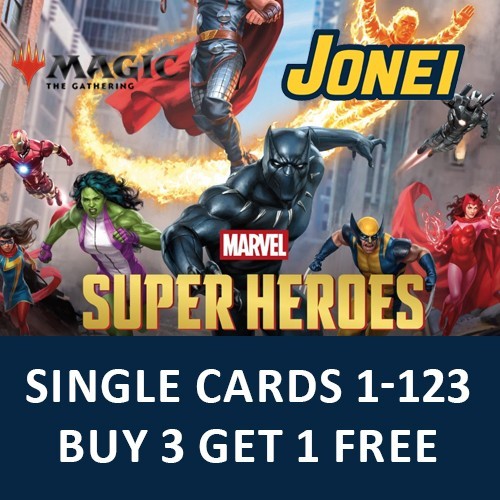 Mtg marvel super - heroes, single