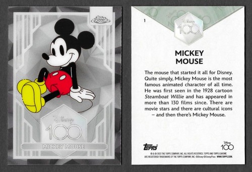 Topps chrome 2023 disney 100 - disney,