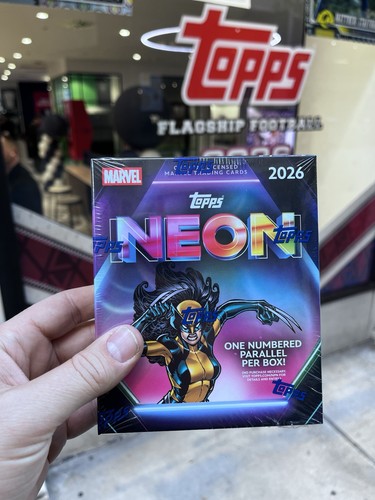 2026 topps marvel neon mega - topps,