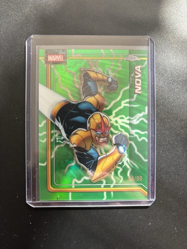 Topps chrome marvel comics - chrome,