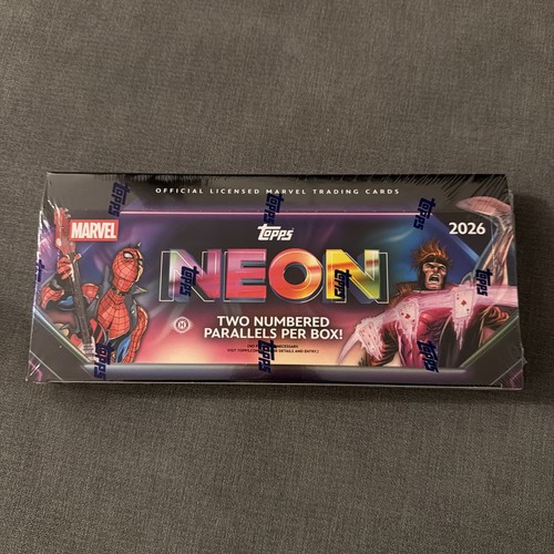 2026 topps marvel neon - 2026, hobby