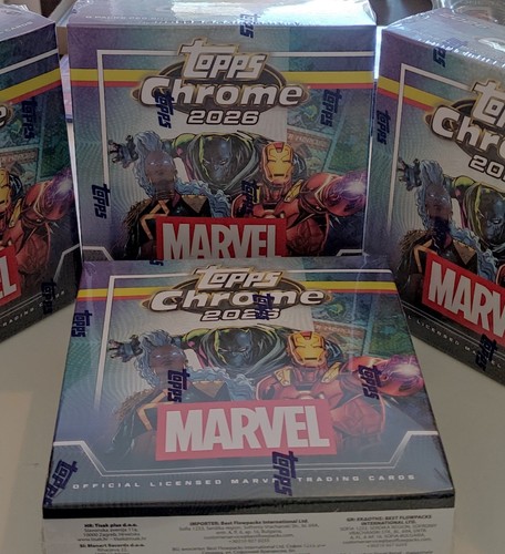 Topps chrome marvel 2026 - 2026, base