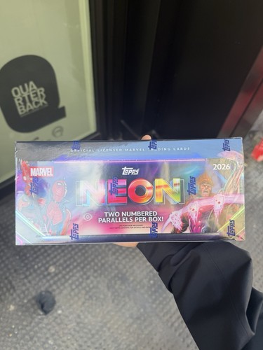 Topps neon marvel 2026 hobby - marvel,