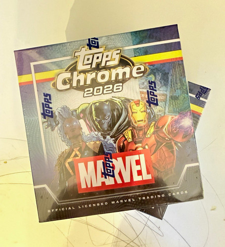 Topps chrome 2026 - topps, marvel