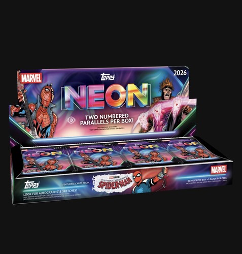 Topps 2026 marvel neon - marvel, hobby