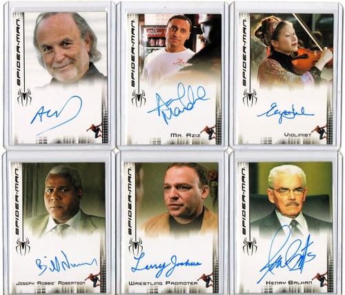 Marvels spiderman autograph - marvels,