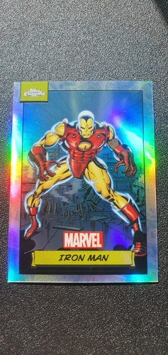 2024 topps chrome marvel iron - 2024,