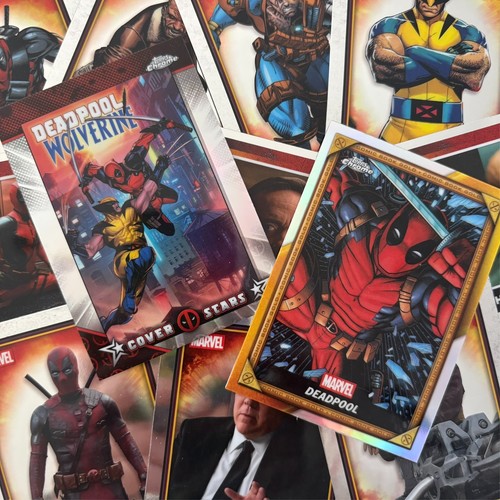 Deadpool marvel topps chrome - deadpool,