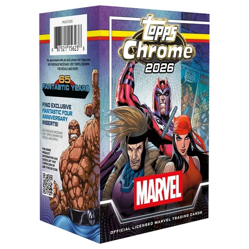 2026 topps chrome - topps, marvel
