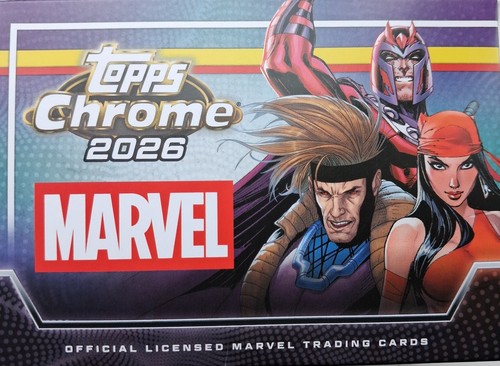2026 topps chrome marvel - topps,