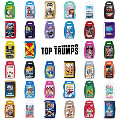 Top trumps card game - trumps,