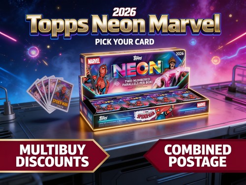 2026 topps neon marvel - 2026,