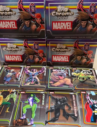 Topps marvel comics chrome - topps,