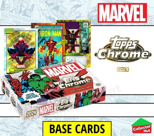 Marvel topps chrome - chrome, base