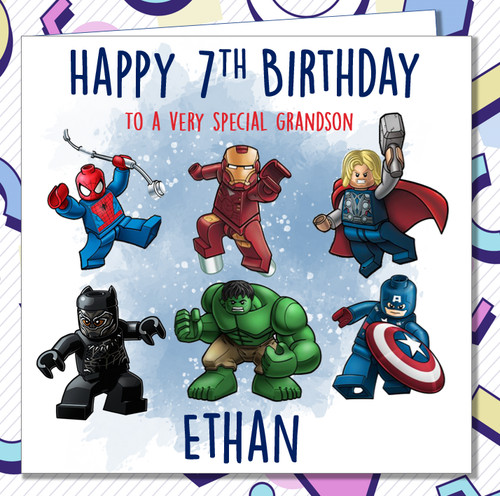 Personalised marvel avengers - personalised,